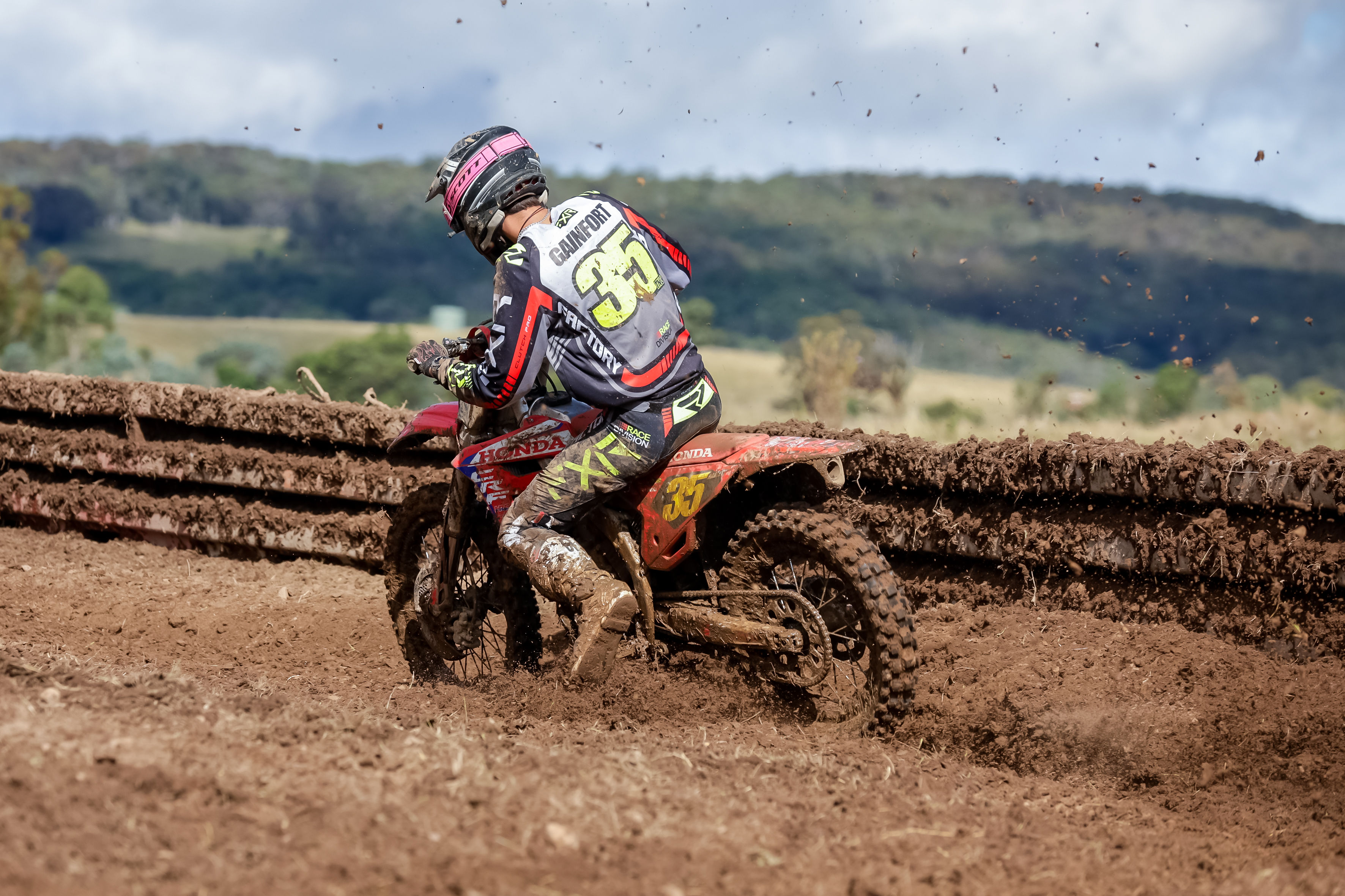 Professional motocross coaching session